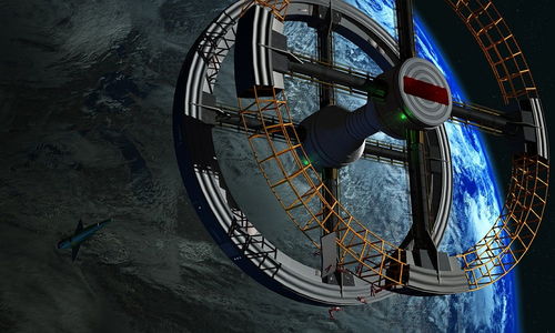 航天科技科幻画，未来宇宙探索的无限可能